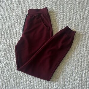 Figs Women's Burgundy Joggers